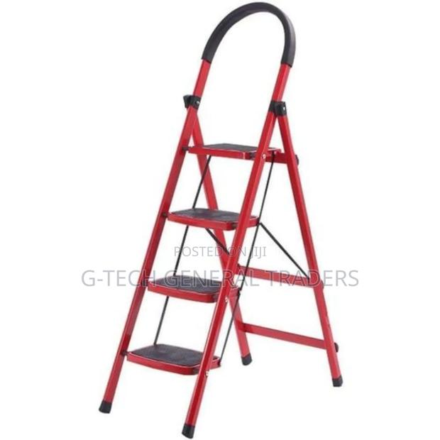 Generic Wide Space Anti Slip 4 Step Ladder - thumbnail 3
