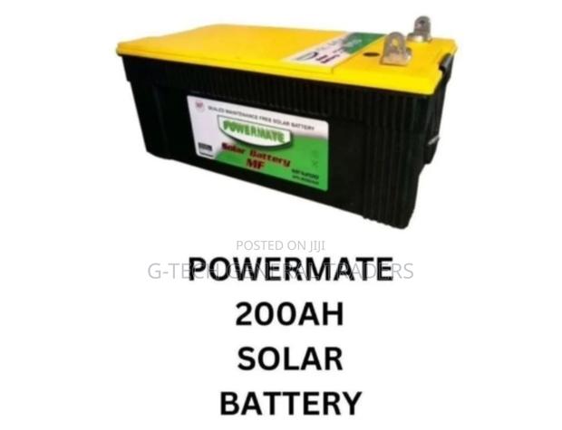 Powermate 200ah 12v Output Solar Battery - main view