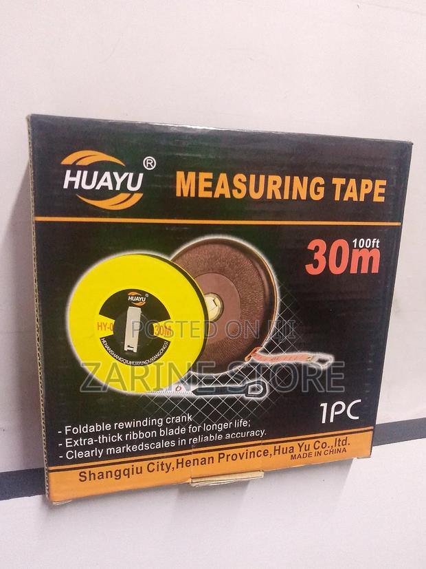 30 Metres Measuring Tape/ 100 Ft Folding Tape - main view
