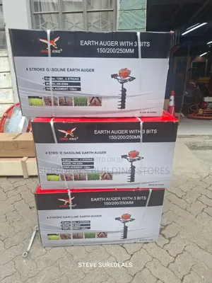4-Stroke Gasoline Earth Auger.