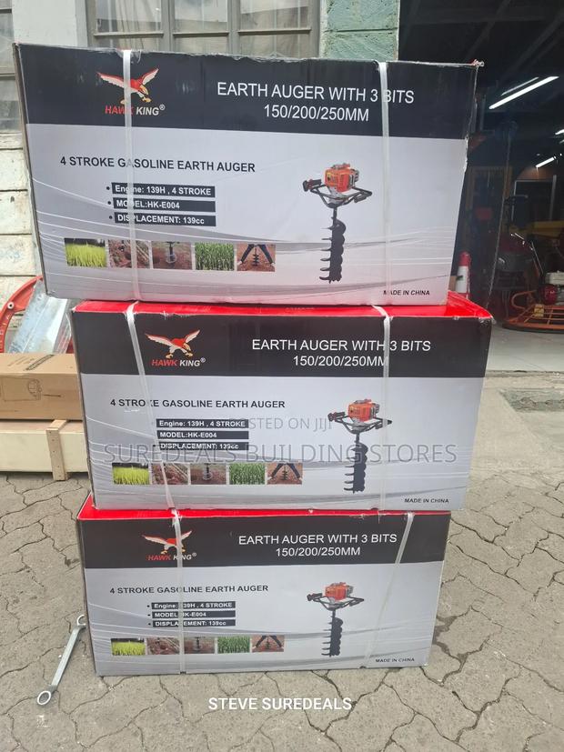 4-Stroke Gasoline Earth Auger. - thumbnail 4