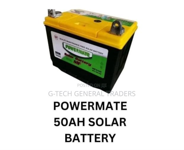Powermate 50ah Solar Battery 12v Output - main view