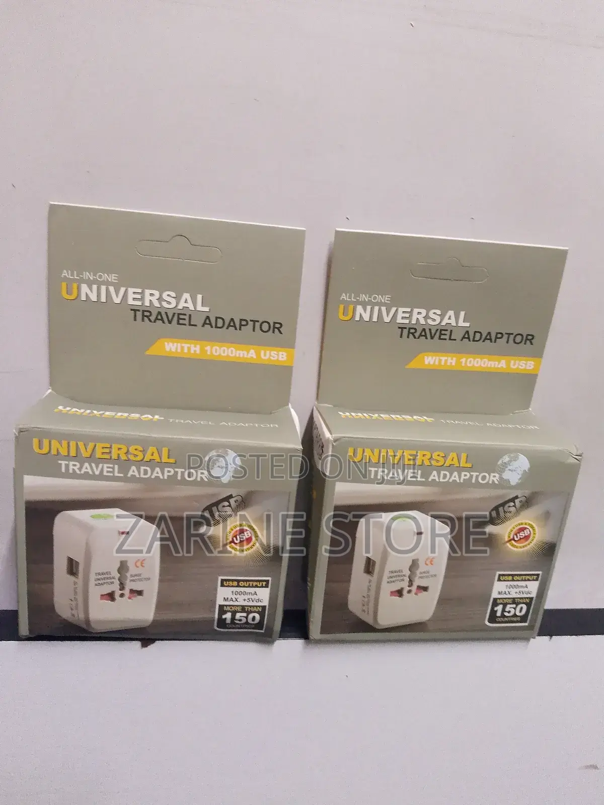 Travel Adaptor With Surge Protection 125v 6a, 250 6a