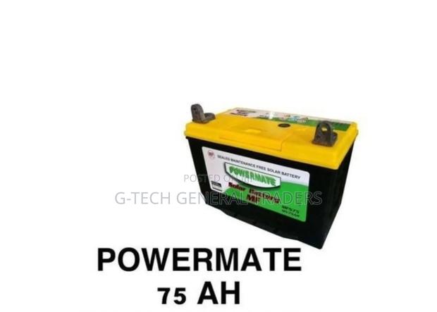 Powermate 75ah Solar Battery 12v Power Output - main view