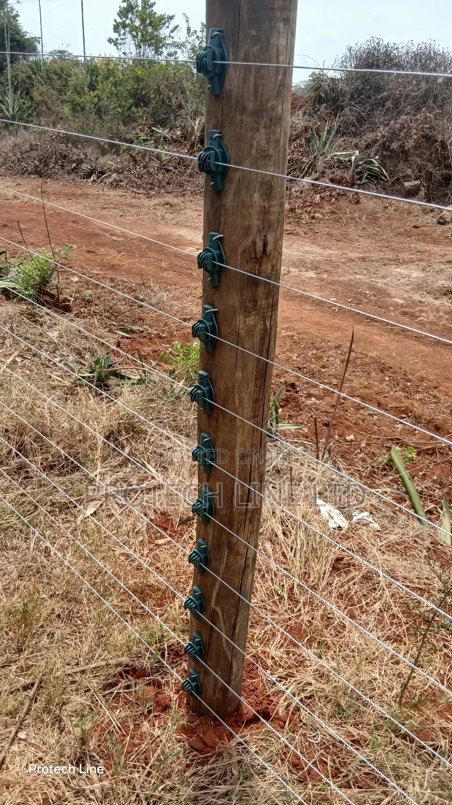 Electric Fence for Controlling Livestock and Wildlife