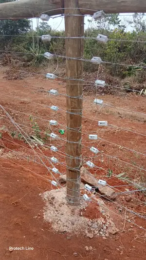 Electric Fence for Controlling Livestock and Wildlife