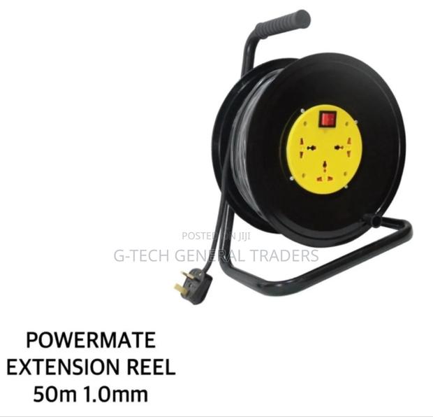 Powermate 50m,1.0mm Heavy Duty Extension Reel