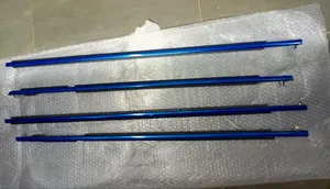 Prado J120 Chrome Weather Strips Mouldings