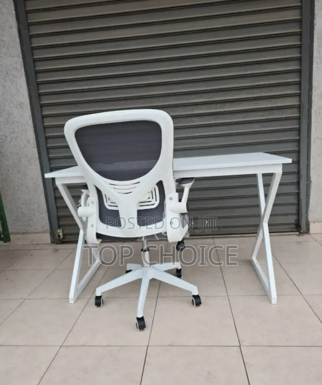 Combined Office Table and Chairs