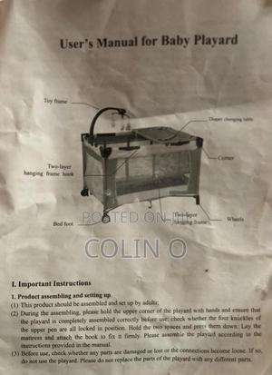 Baby Crib/Cot and Foldable Bath - thumbnail 2