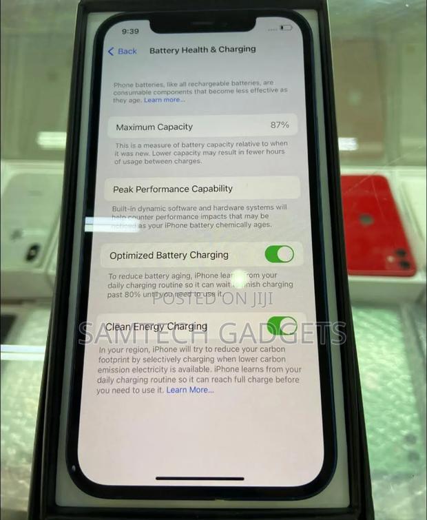 New Apple iPhone 12 128 GB Blue - thumbnail 3