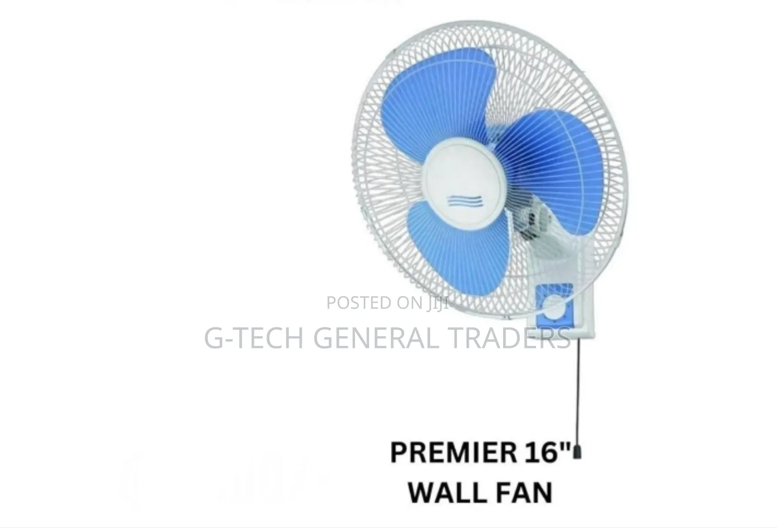 Premier 16inch Heavy Duty Wall Mounted Fan