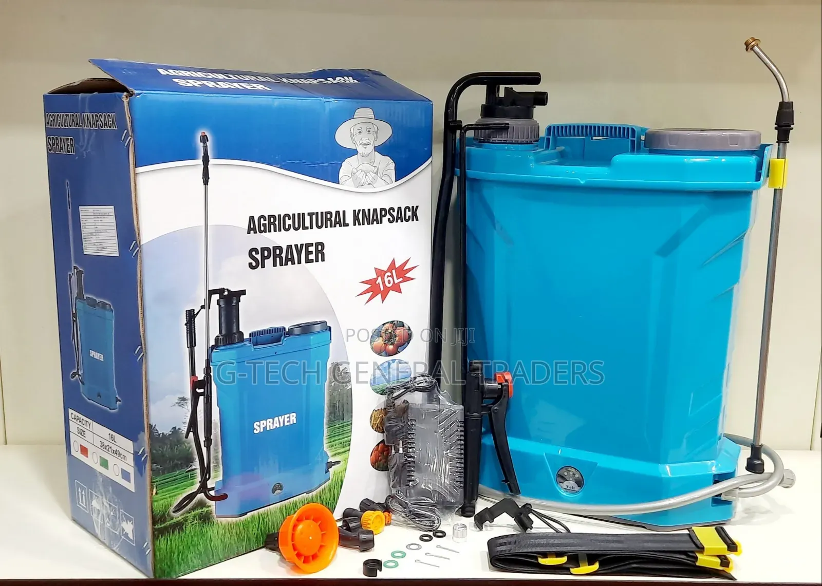 Premier Battery Operated 16l Dc Knapsack Sprayer