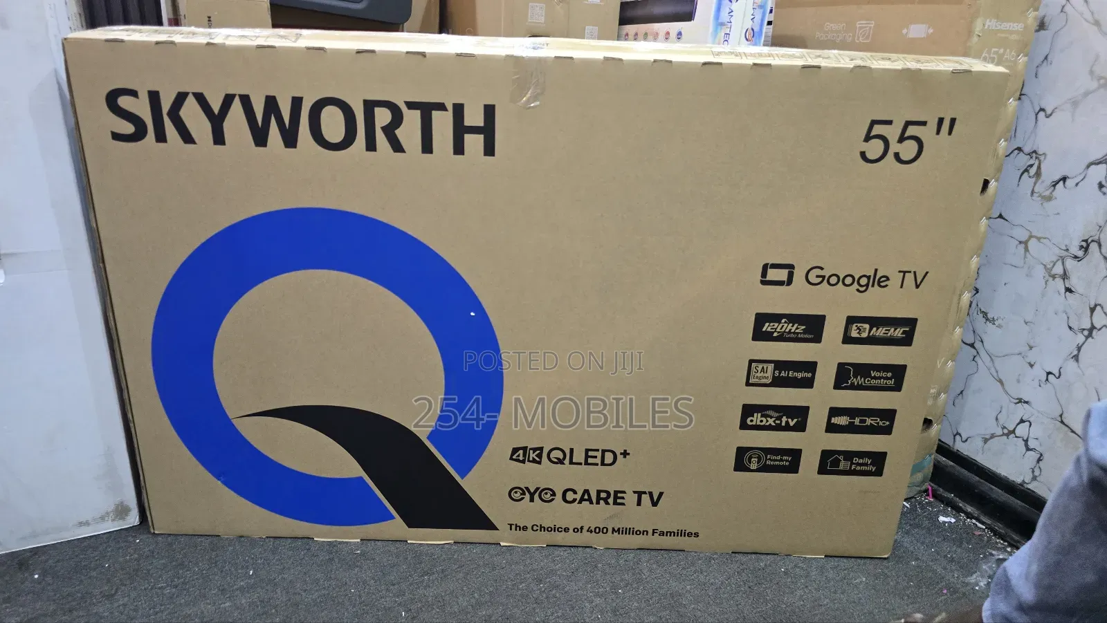 Skyworth 55q6500u 55′′ Qled Google Tv – Uhd, Dolby Vision 2025