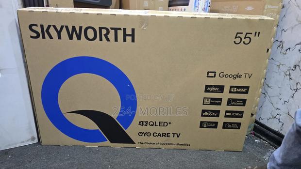 Skyworth 55q6500u 55′′ Qled Google Tv – Uhd, Dolby Vision 2025