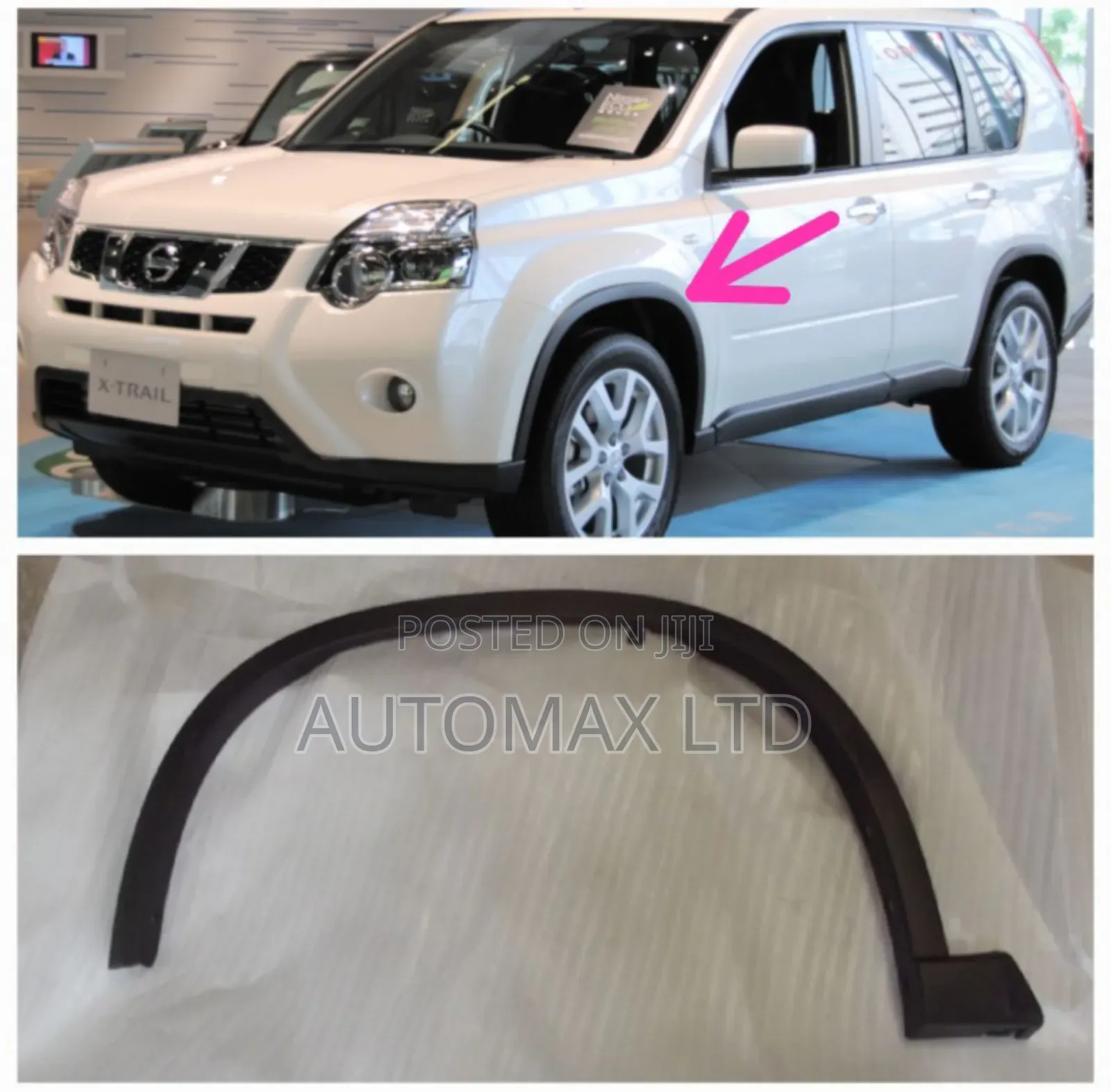 Nissan Xtrail T31, Side Wing Moulding