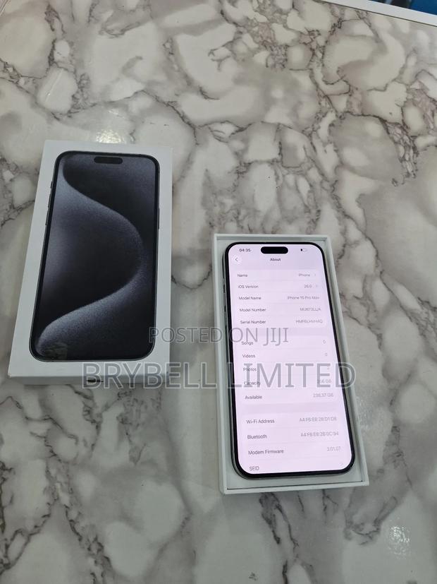 Apple iPhone 15 Pro Max 256 GB White - thumbnail 6