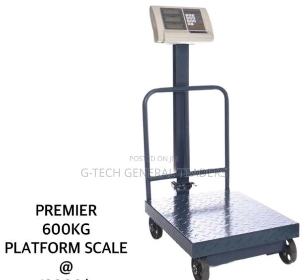 Premier 600kg Electronics Heavy Duty Commercial Platform Scale - main view
