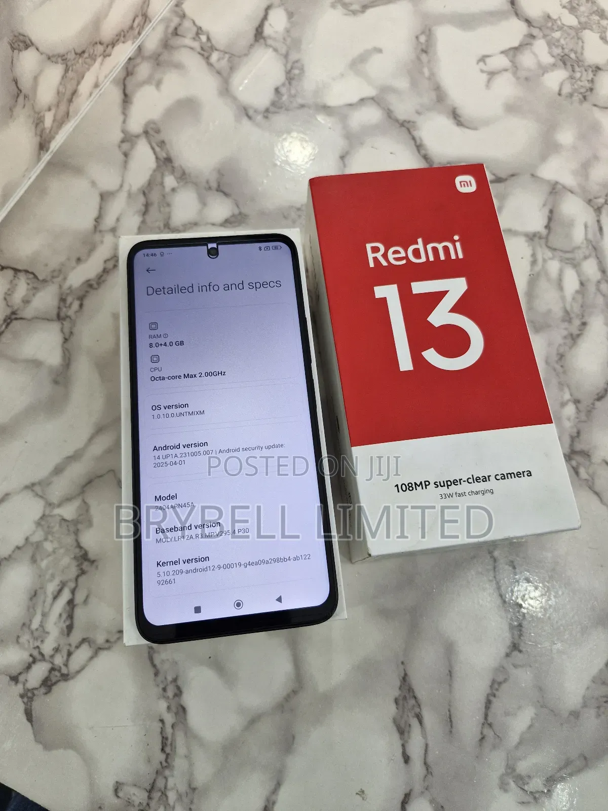 Xiaomi Redmi 13 256 GB Black