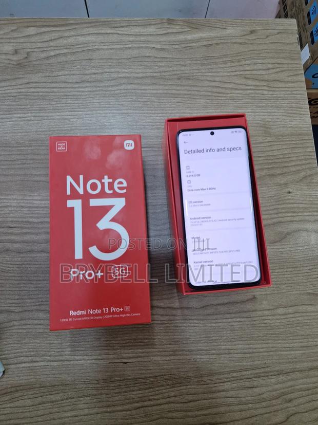 Xiaomi Redmi Note 13 Pro+ 256 GB Black - thumbnail 5