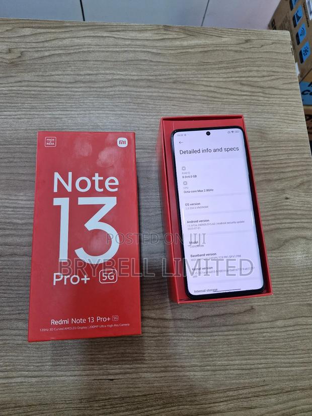 Xiaomi Redmi Note 13 Pro+ 256 GB Black - thumbnail 6