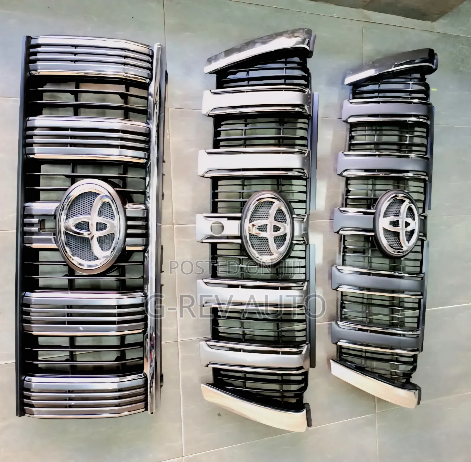 Prado 150 160 165 Grilles.