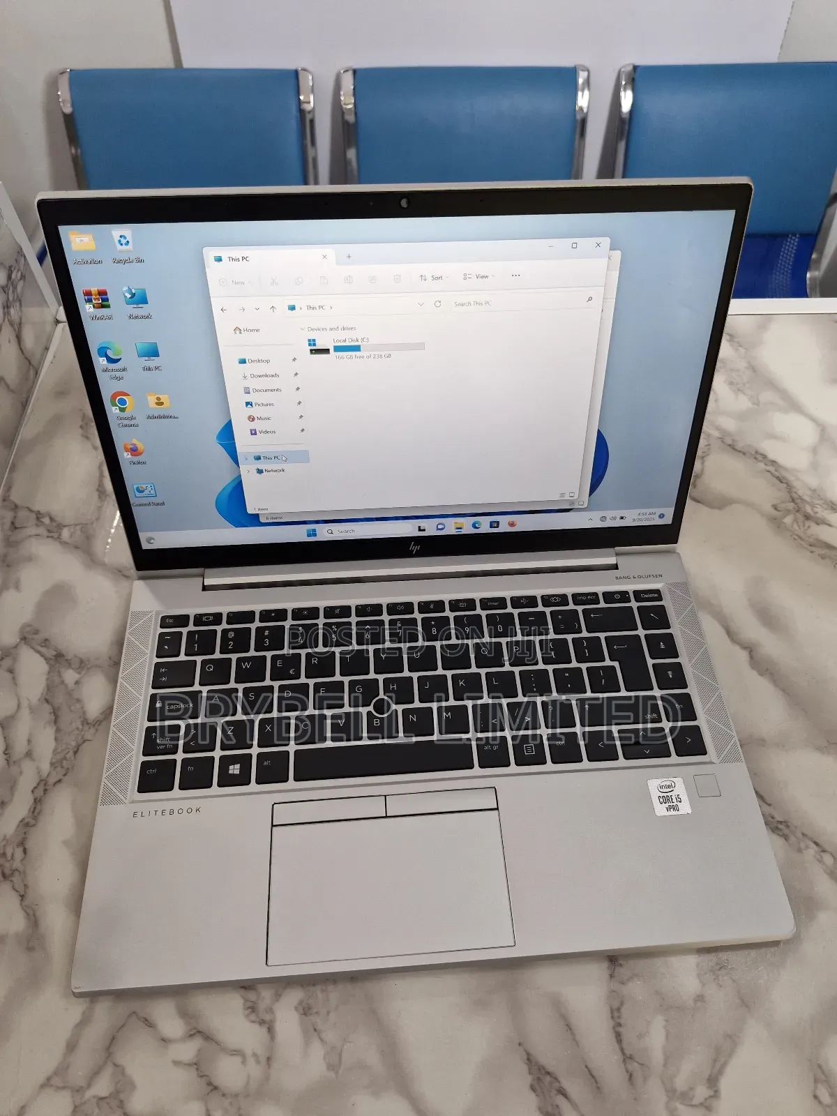 Laptop HP EliteBook 840 G7 8GB Intel Core I5 SSD 256GB