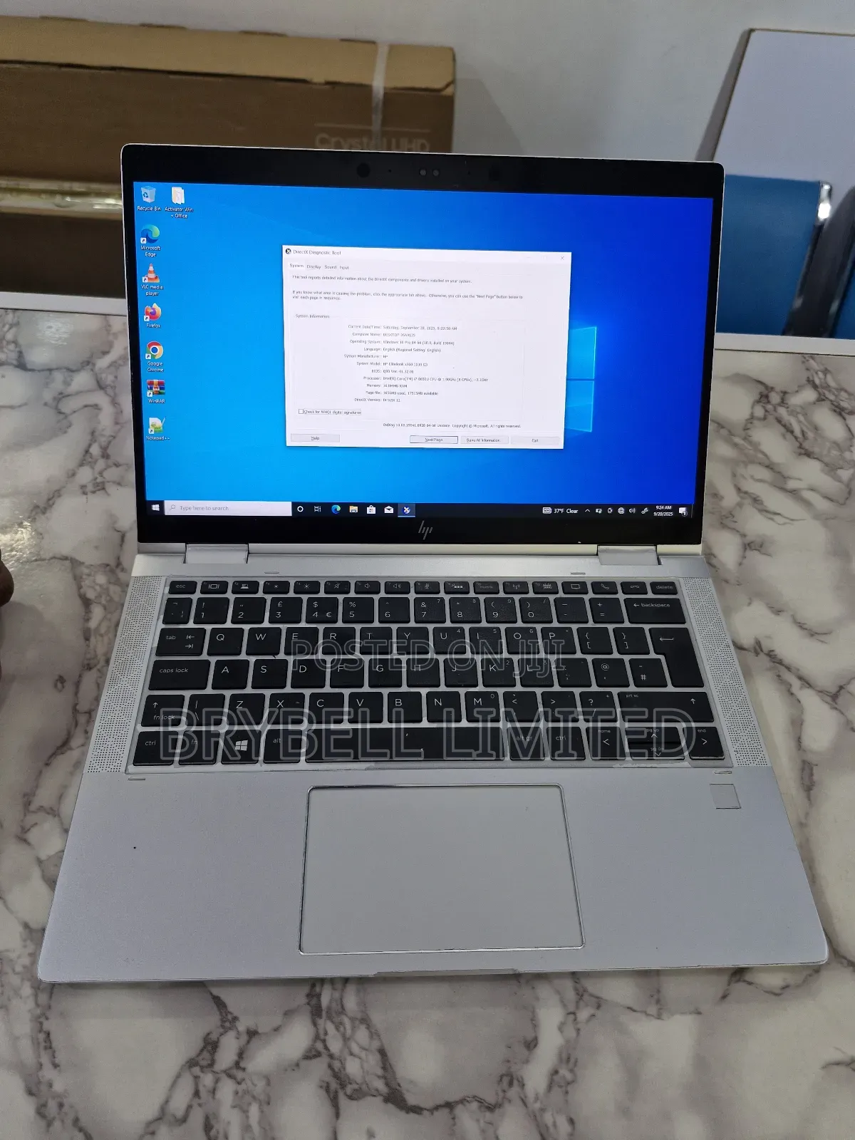 Laptop HP EliteBook X360 1030 G3 16GB Intel Core I7 SSD 512GB