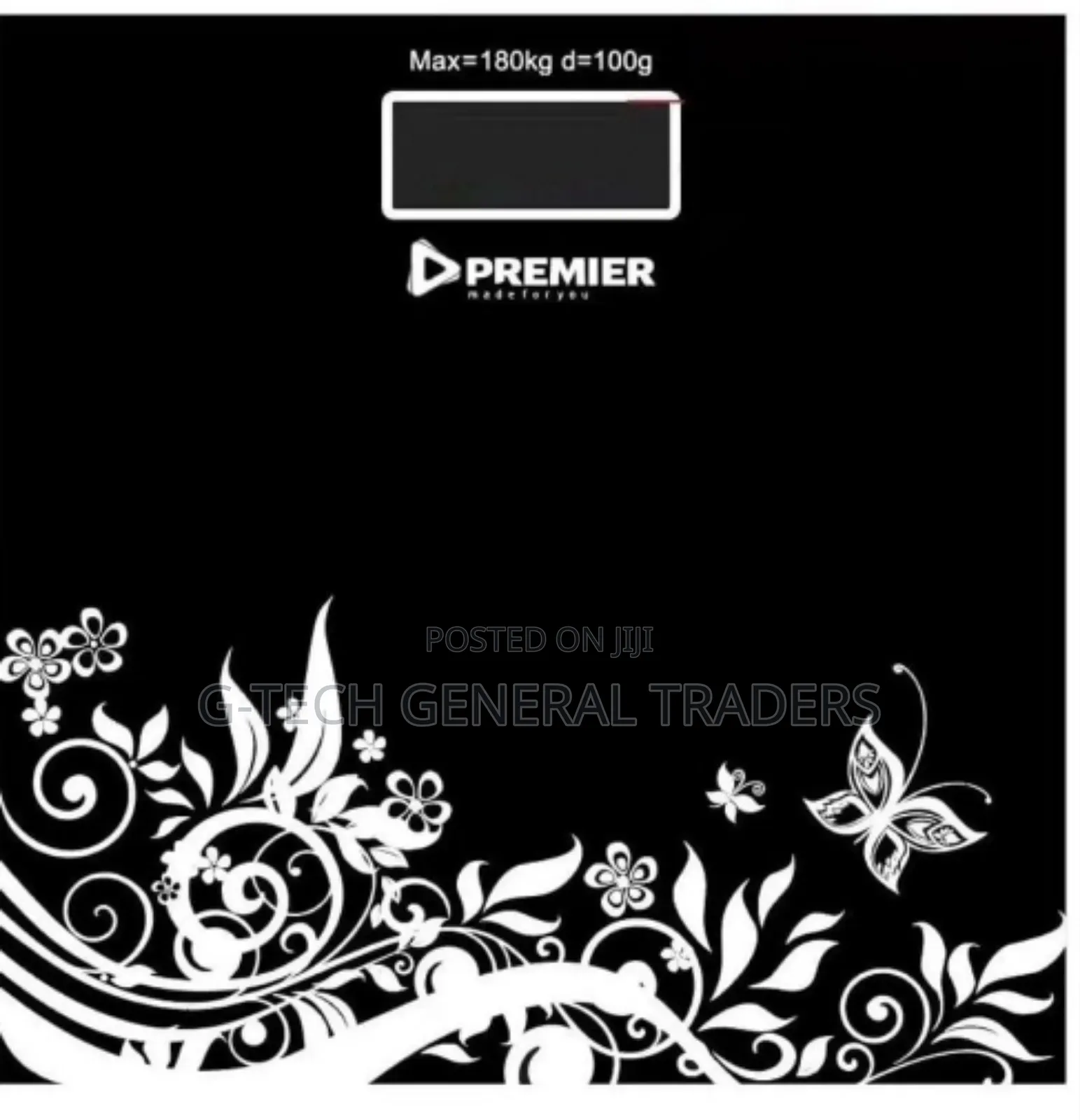 Premier Digital Bathroom Scale Up To A Maximum Of 180kg
