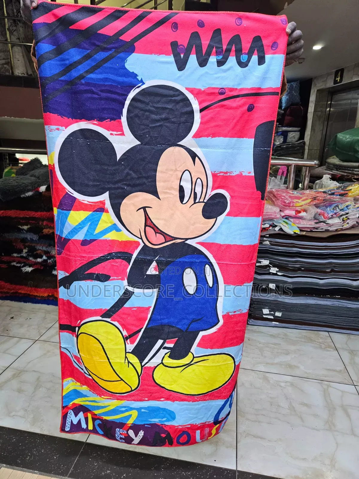 Cartoon Themed Towels