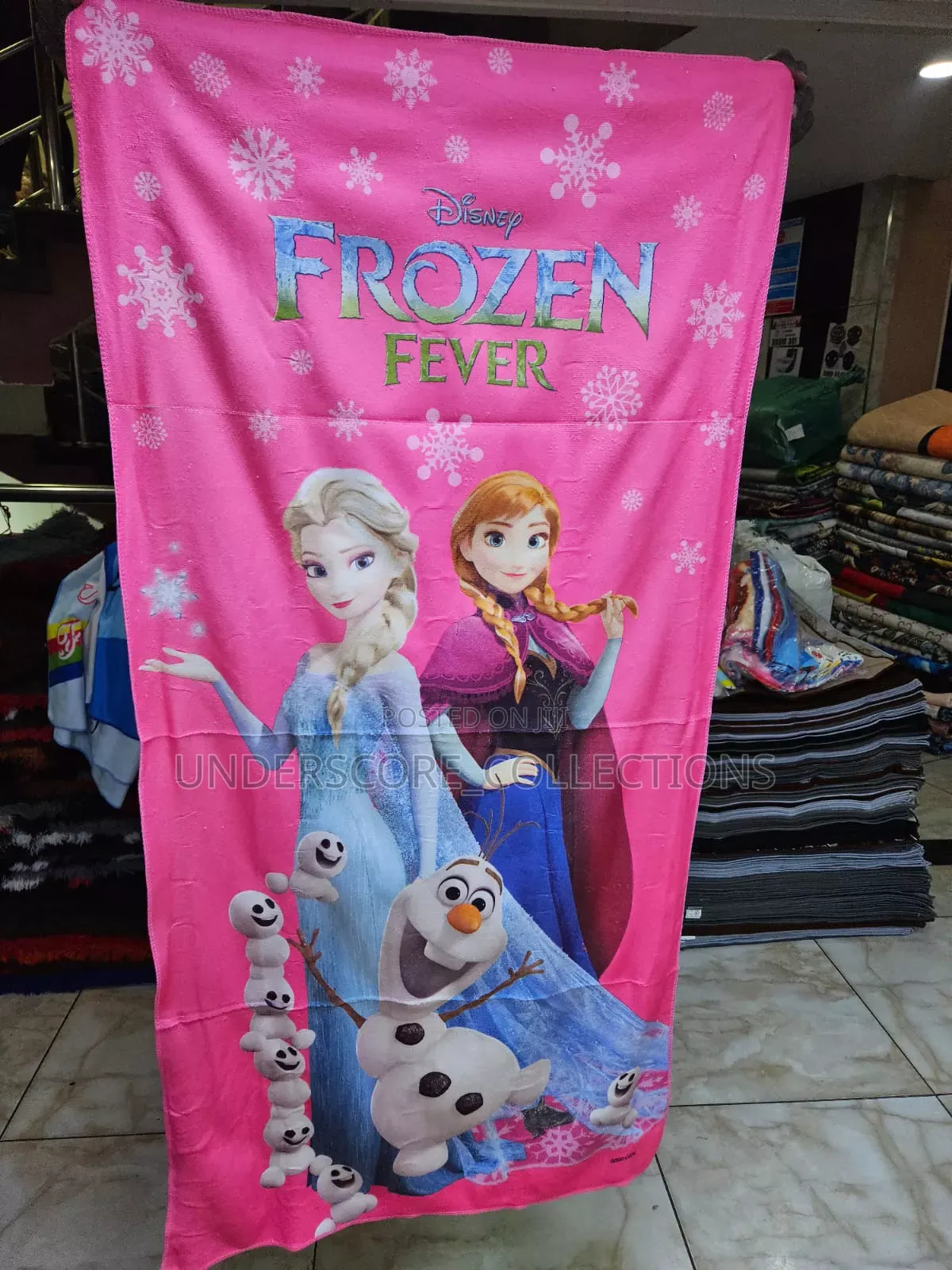 Cartoon Themed Towels