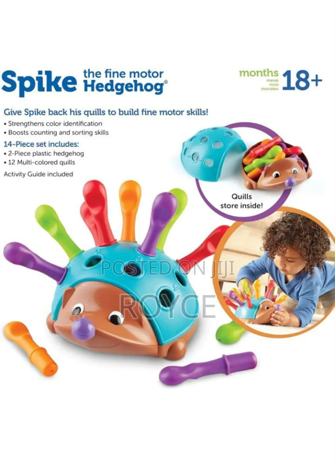 Spike - The Fine Motor Hedge Hog