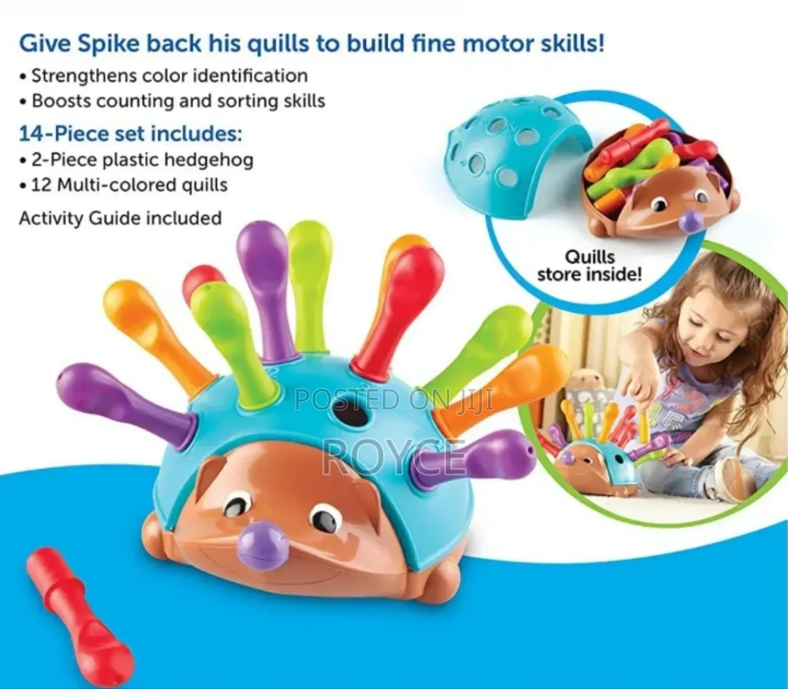 Spike - The Fine Motor Hedge Hog