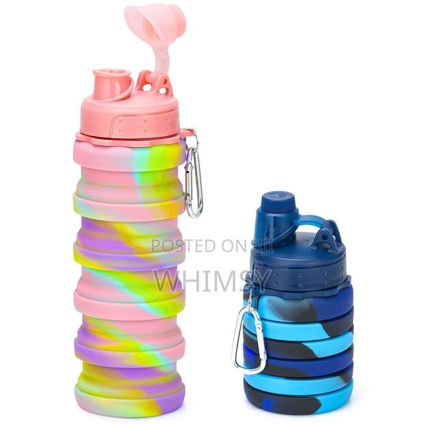 *Kids 500 Ml Foldable Water Bottle* - thumbnail 3