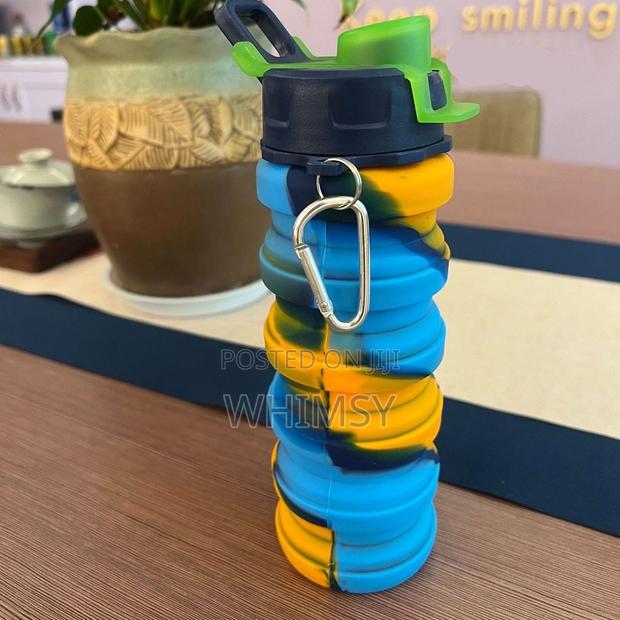 *Kids 500 Ml Foldable Water Bottle* - thumbnail 2