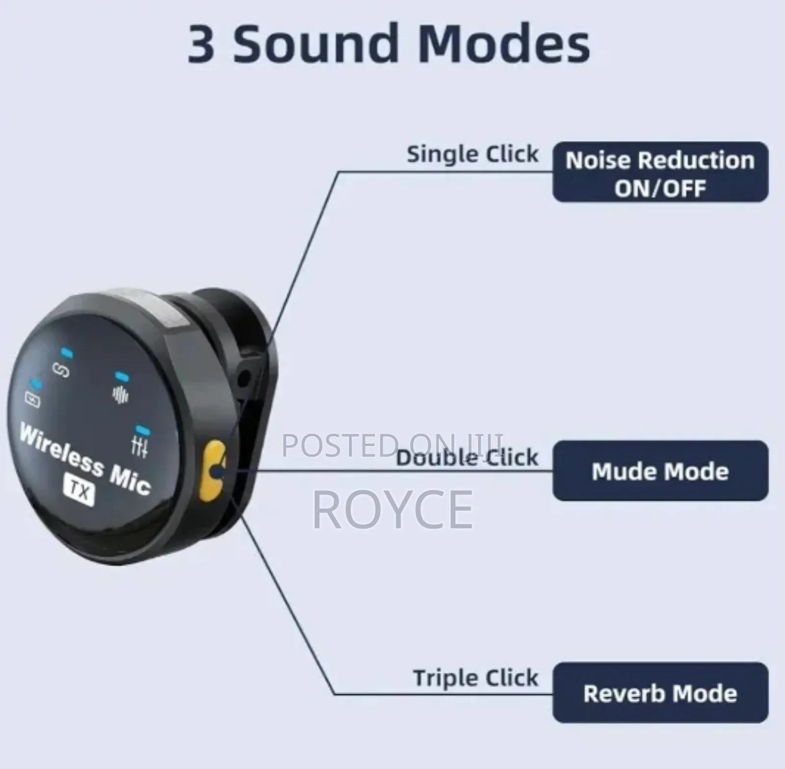 Wireless Magnetic Microphone With Noise Cancellation