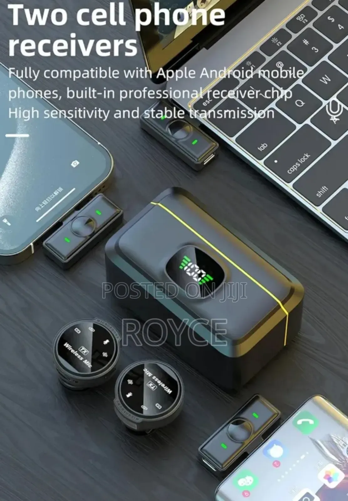 Wireless Magnetic Microphone With Noise Cancellation