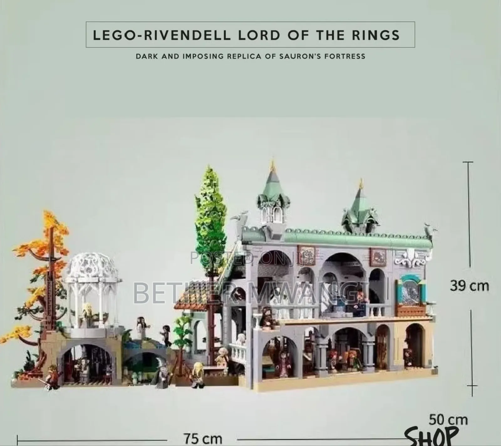 Lego- Rivendell Lord of the Rings in Kenya