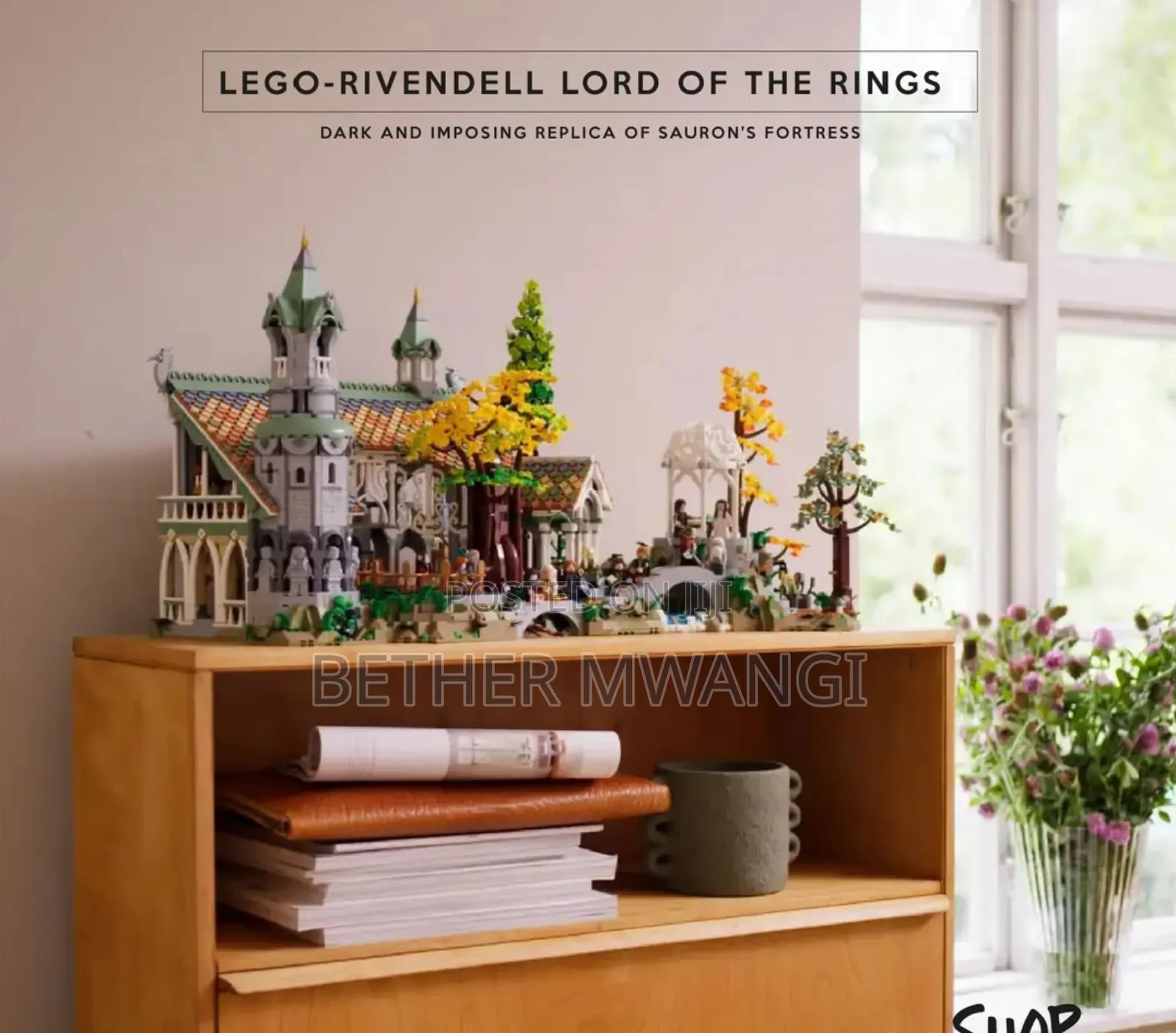 Lego- Rivendell Lord of the Rings in Kenya