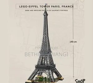 Lego - Eiffel Tower Paris, France in Kenya
