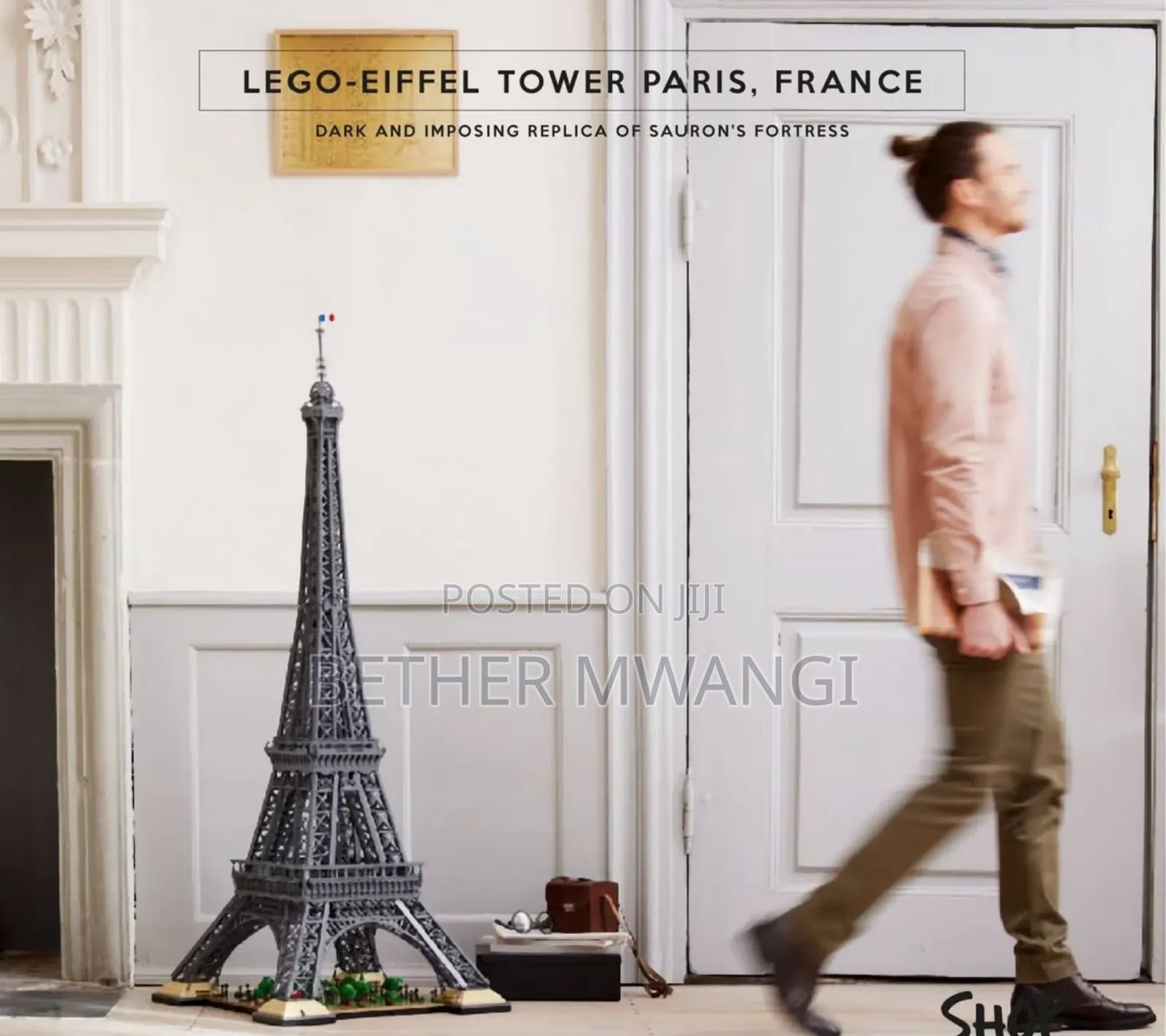Lego - Eiffel Tower Paris, France in Kenya