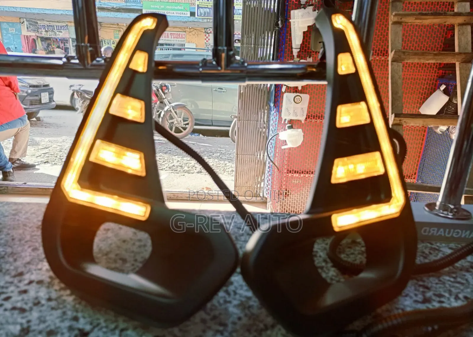 Hilux Revo New Model Led Foglight Covers.