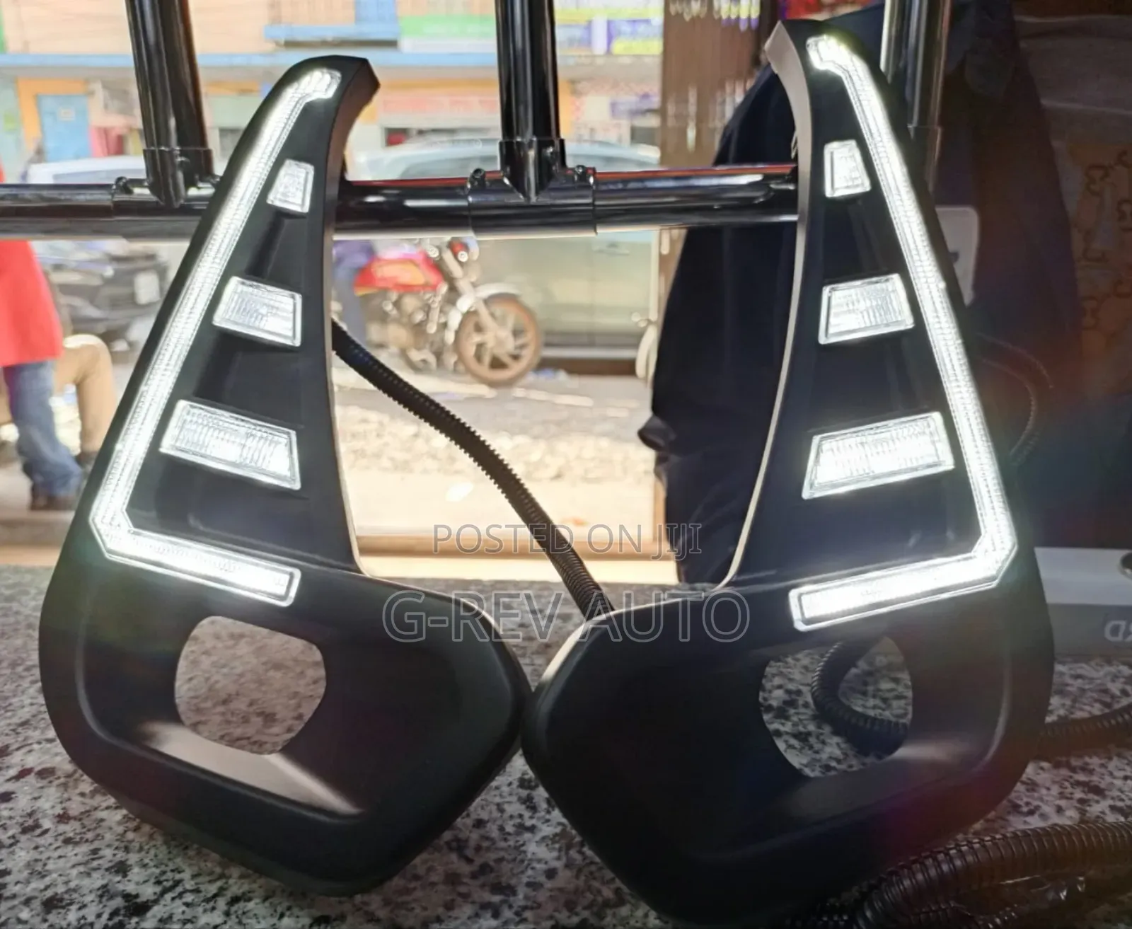 Hilux Revo New Model Led Foglight Covers