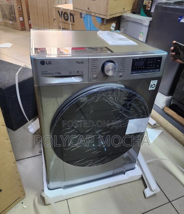 Lg 11kg Front Load Wash and Spin Washing Machine - main view