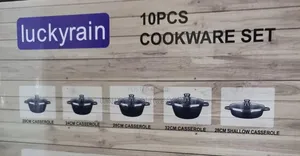Luckyrain Granite Medium Gauge Cooking Pots