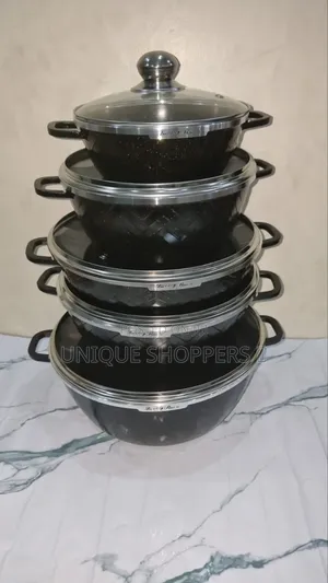 Luckyrain Granite Medium Gauge Cooking Pots