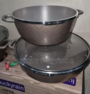 Luckyrain Granite Medium Gauge Cooking Pots