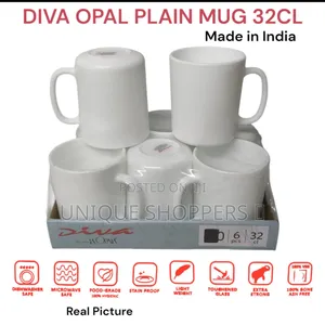 Diva Opal Plain Mug 32cl