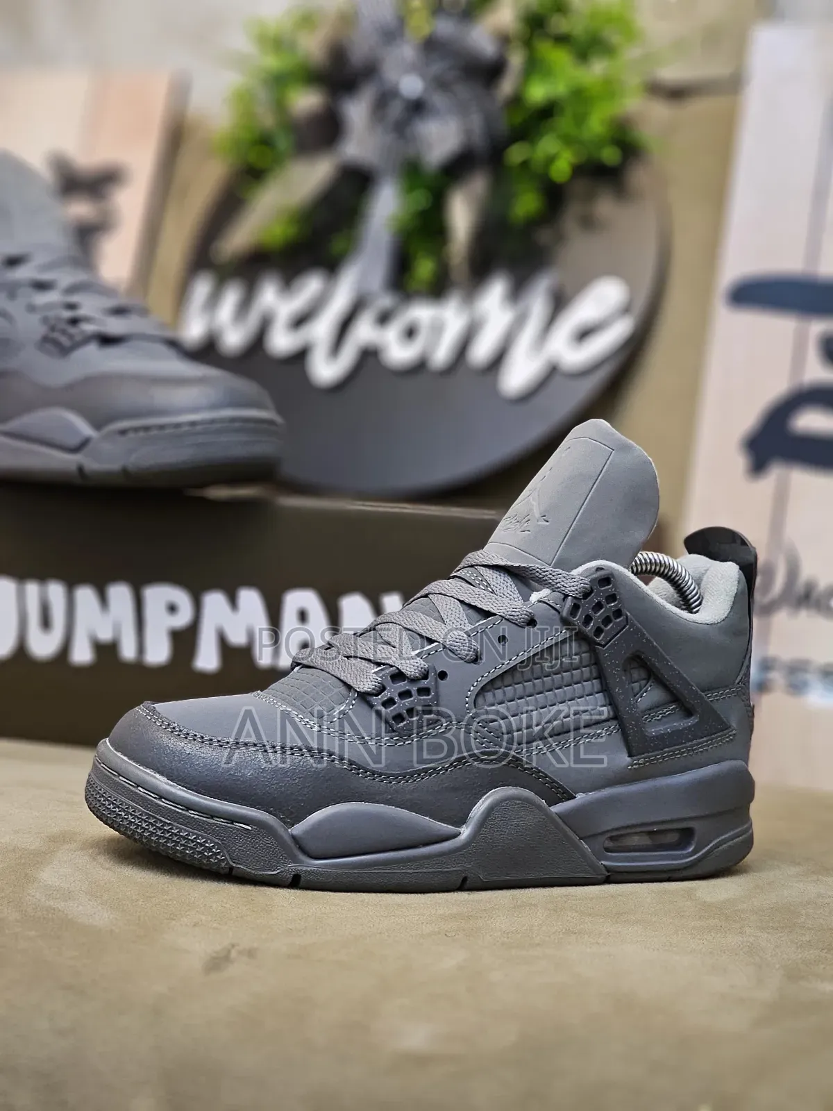 Air Jordan 4's Wet Cement Sizes 36,37,38,39,40,41,42,43,44,45