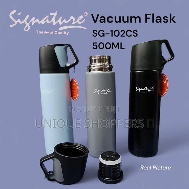 Sg102cs; Signature Stainless Steel Vacuum Flask 500ml - main view